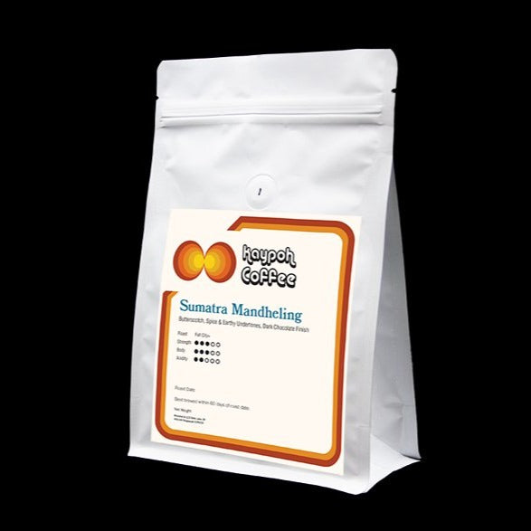 Kaypoh Coffee - Sumatra Mandheling - Single Origin 250g Roasted Coffee Beans